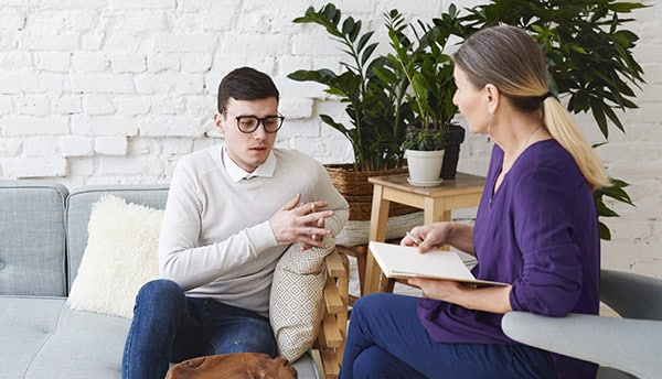 young adhd man in Cambridge