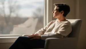 Local Woman Experiencing symptoms of grief